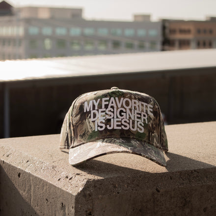 JESUS IS MY DESIGNER CAP
